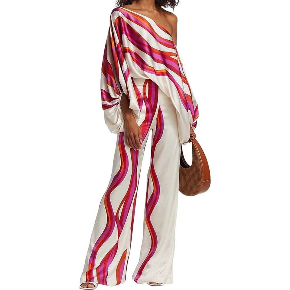 Monique Lagarde Womens Blouse & Pant Set